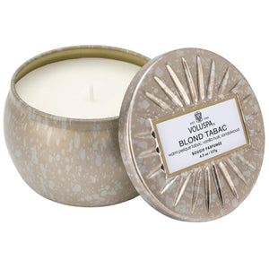 Mini Tin Candle - Blond Tabac 127G