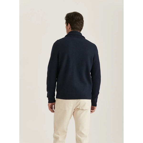 York Knitted Zip Jacket Herre