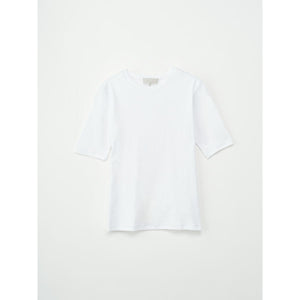 Half Sleeve Roundneck Rib Tee