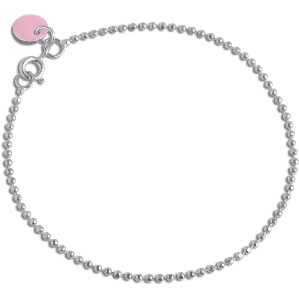 Bracelet, Ball Chain Flamingo