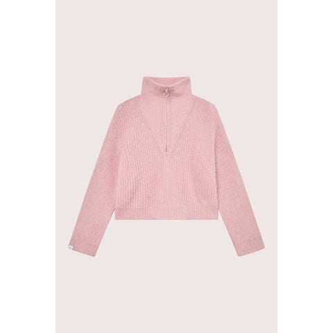 Florie Brushed Zip Knit