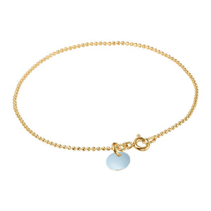 Bracelet, Ball Chain blue