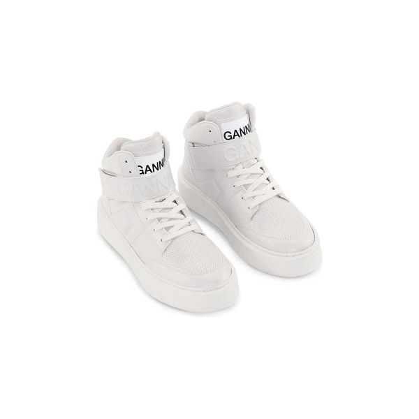 Sporty Mix Cupsole High Top Velcro Sneaker