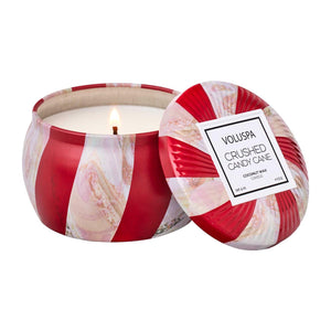 Mini Tin Candle - Crushed Candy Cane 113G