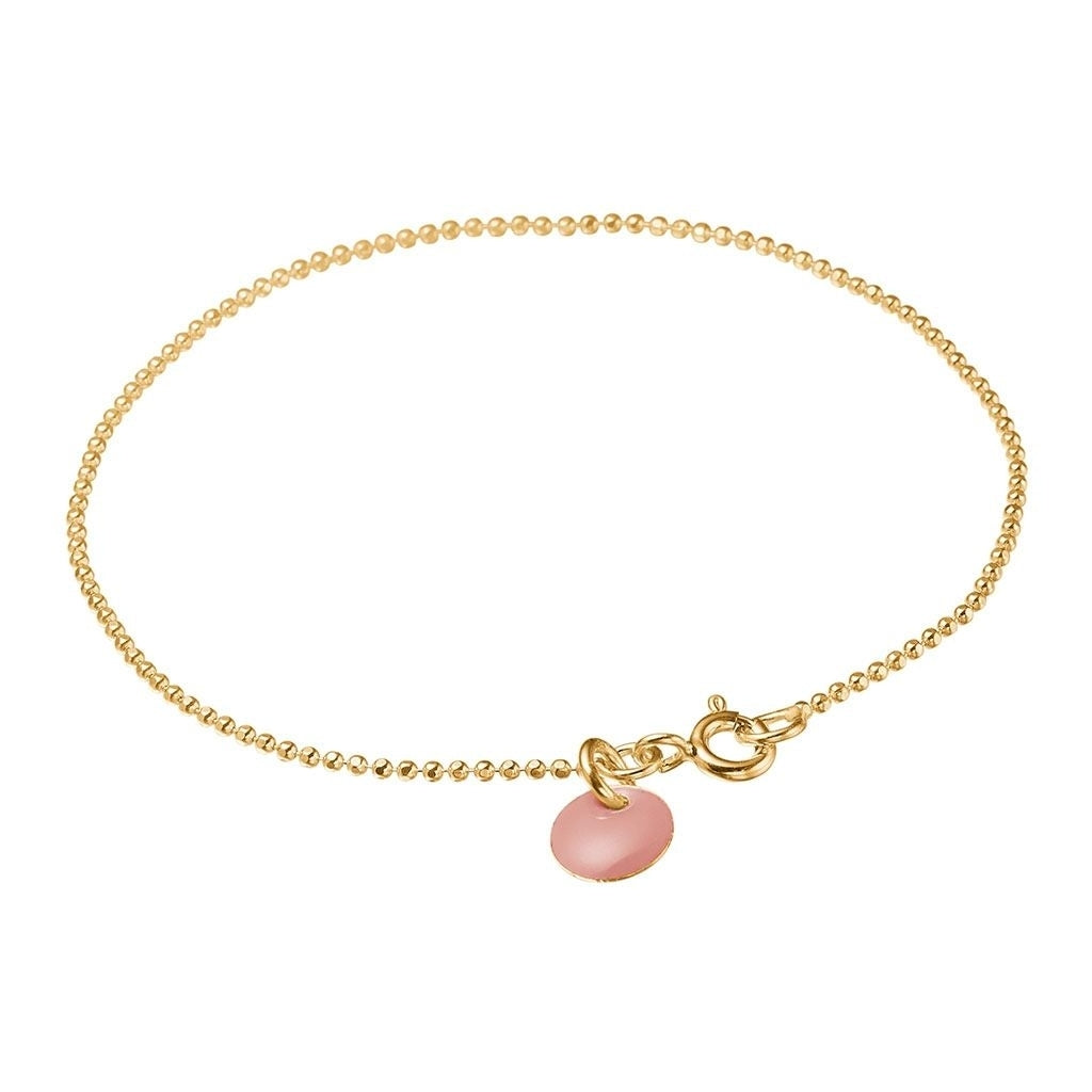 Bracelet, Ball Chain old Pink